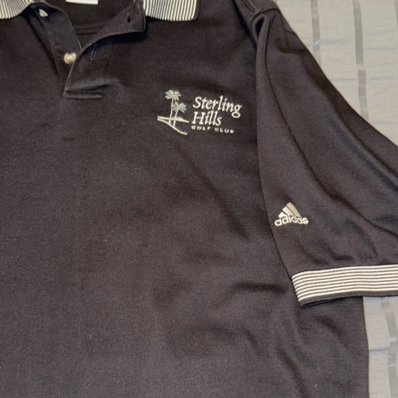 Adidas ClimaLite “Sterling Hills Golf Club” Polo (Black, Size M) - Picture 2 of 5